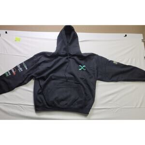 LiveOne Slacker Radio Podcastone PPV One Fantasy Guru Black Pullover Hoodie XL